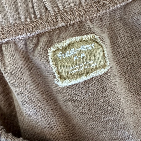 Free People Thea Skirt and Top Set in Sand Brown, Size Medium - Picture 6 of 13